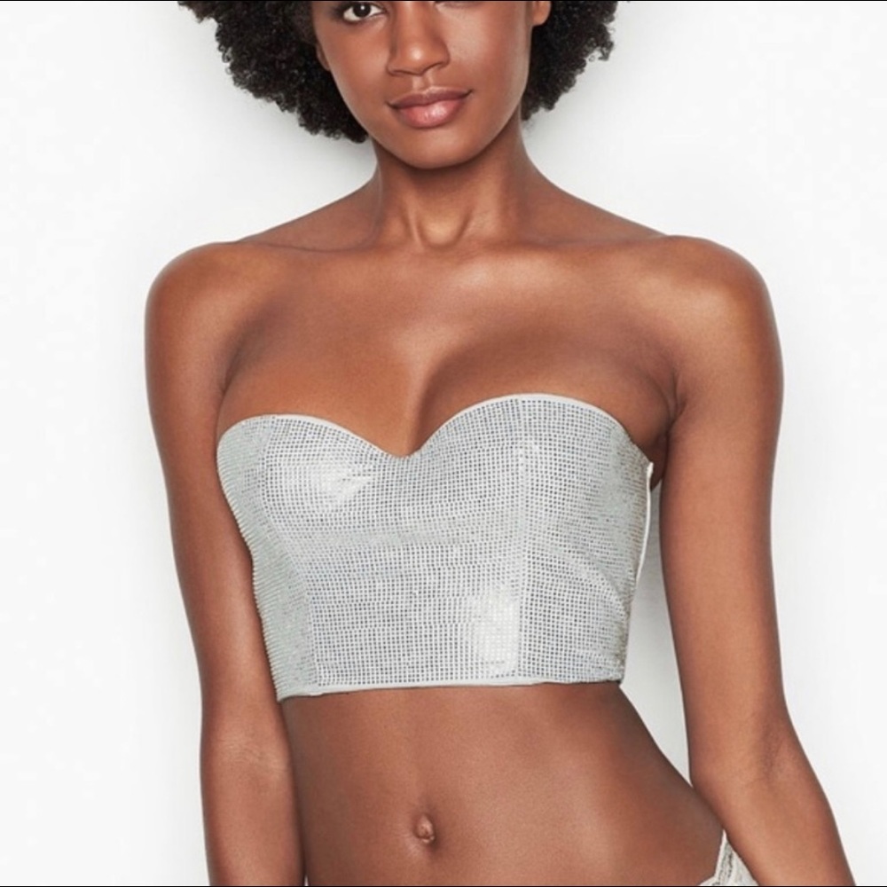 Victoria's Secret Bling Longline Bra Jewel Bustier